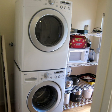 New washer and dryer