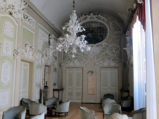 One of the extravagant rooms in the club