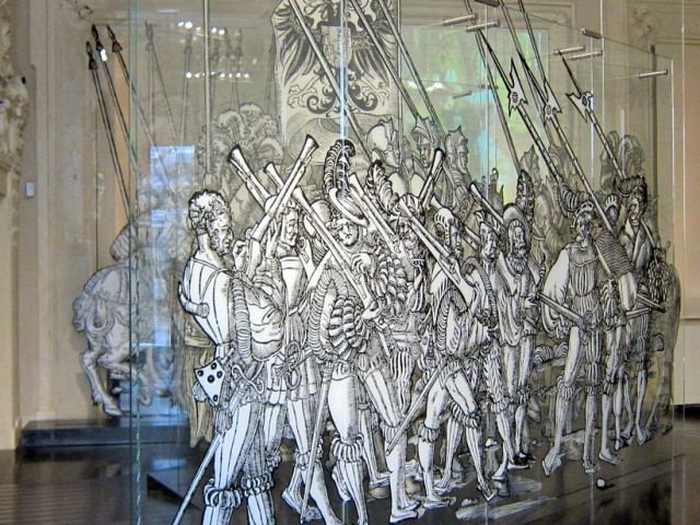 Painting on glass