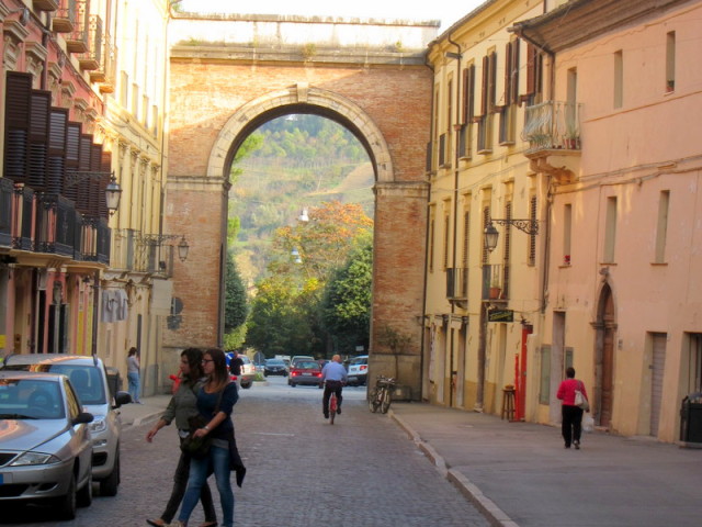A gate to the city