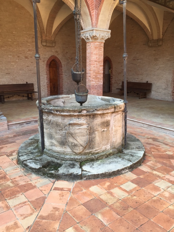 The well in the courtyard